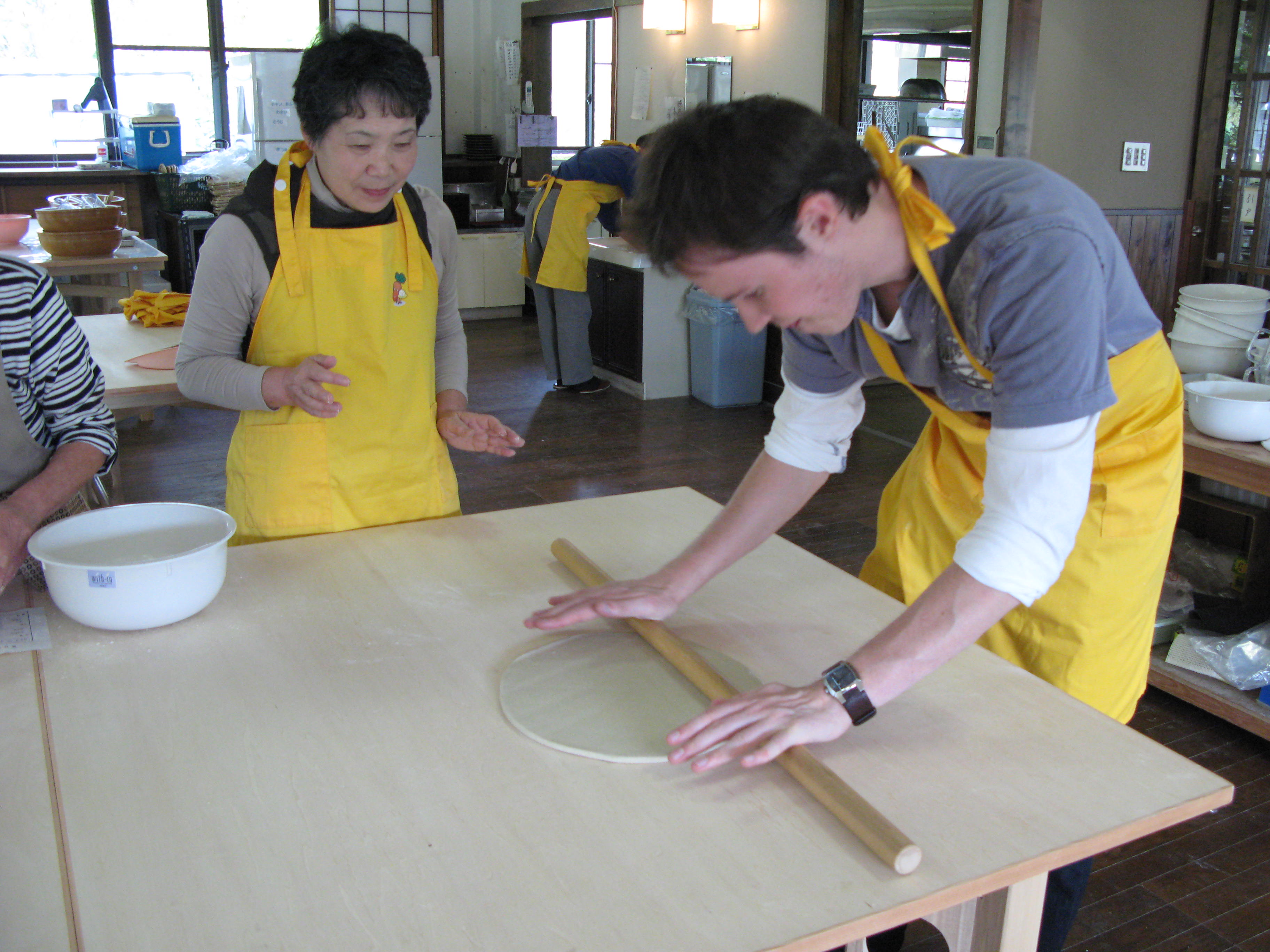 Soba Making at Konekone House